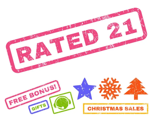 21 lastik damgası dekor