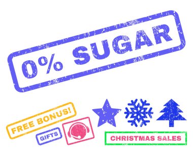 Yüzde 0 şeker lastik damgası