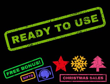 Lastik damgası kullanıma hazır