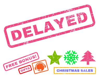 Geciken lastik damgası