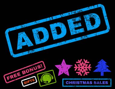 Eklenen lastik damgası