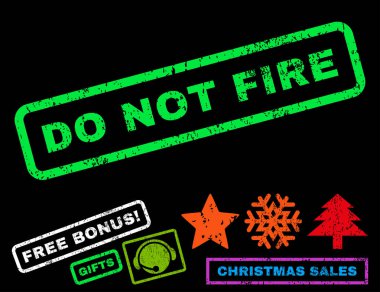 Lastik damgası ateş etmeyin