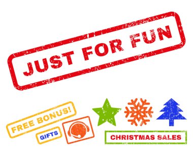 Sadece eğlenceli onaylayan kaşe