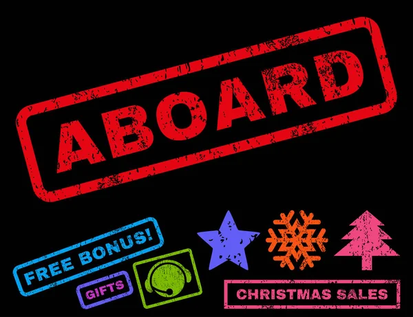 Lastik damgası gemiye