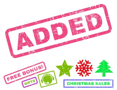 Eklenen lastik damgası