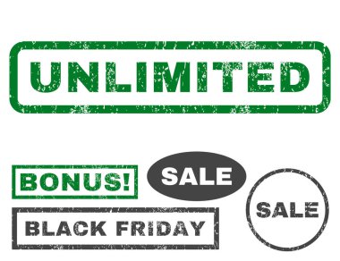 Sınırsız lastik damgası