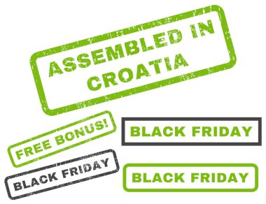 Hırvatistan lastik damgalamak içinde monte