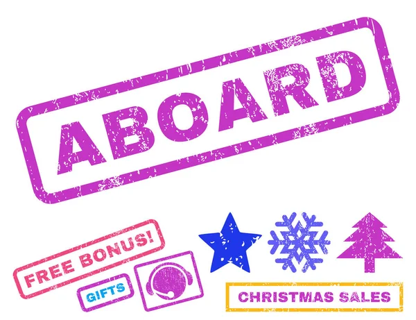 Lastik damgası gemiye