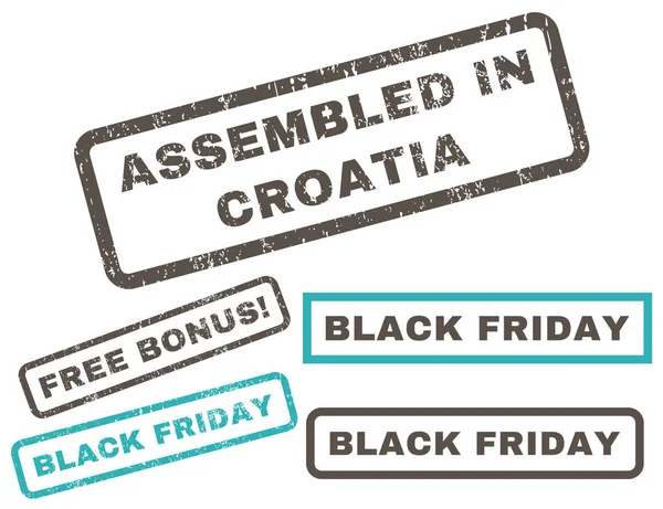 Hırvatistan lastik damgalamak içinde monte