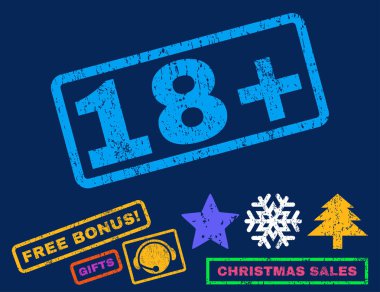 18 artı lastik damgası