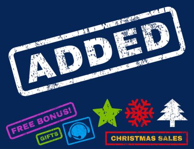 Eklenen lastik damgası