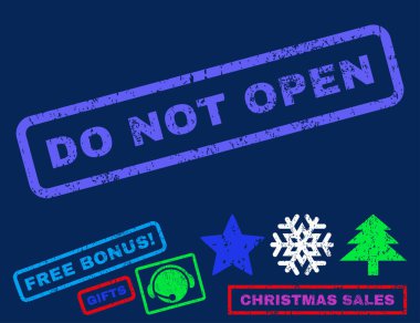 Lastik damgası açmayın