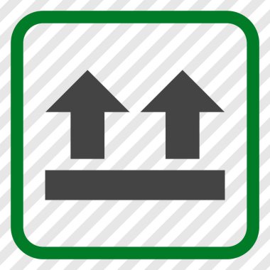 Vektör simgesi bir çerçeve içinde getirmek