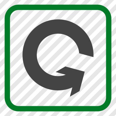 Bir çerçeve içinde CCW vektör simge döndürmek