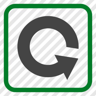 Bir çerçeve içinde CCW vektör simge döndürmek