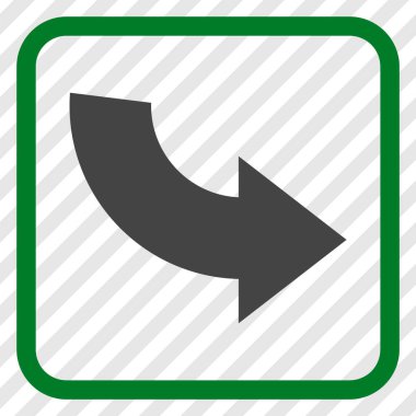 Bir çerçeve içinde CCW vektör simge döndürmek