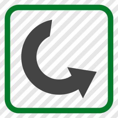 Bir çerçeve içinde CCW vektör simge döndürmek