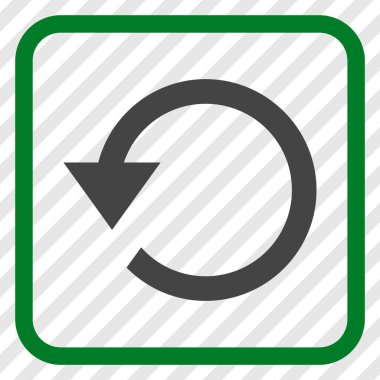 Bir çerçeve içinde CCW vektör simge döndürmek