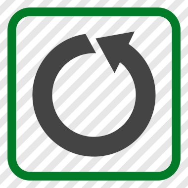 Bir çerçeve içinde CCW vektör simge döndürmek