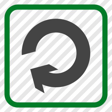 Vektör simgesi bir çerçeve içinde döndürme