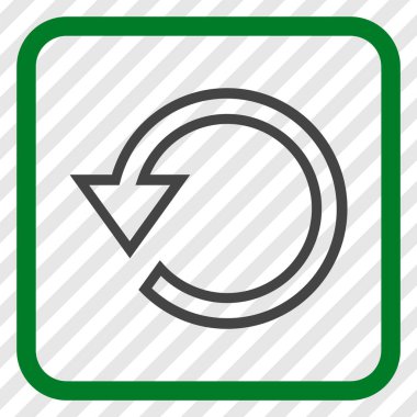 Vektör simgesi bir çerçeve içinde döndürme