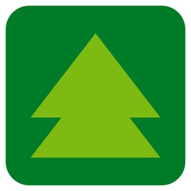 Düz kare vektör simge taşı