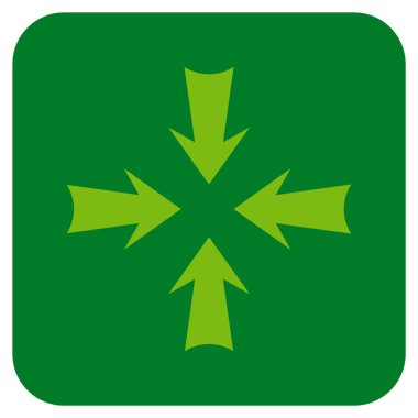 Oklar düz kare vektör simge azaltmak