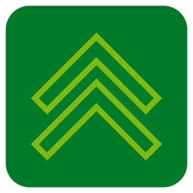 Düz kare vektör simge kayması