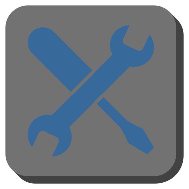 Yuvarlatılmış Kare vektör simge ayarlama