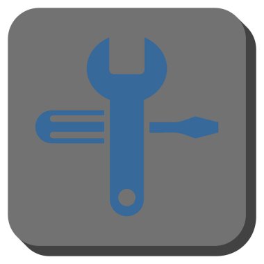 Yuvarlatılmış Kare vektör simge ayarlama