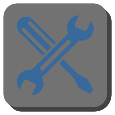 Yuvarlatılmış Kare vektör simge ayarlama