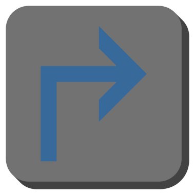 Doğru yuvarlatılmış kare vektör simge açmak