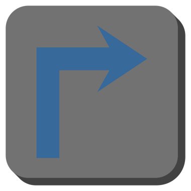 Doğru yuvarlatılmış kare vektör simge açmak