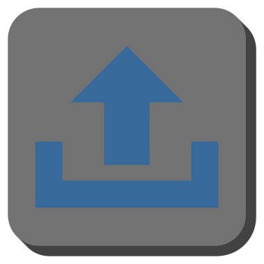 Yuvarlatılmış Kare vektör simge yüklemek