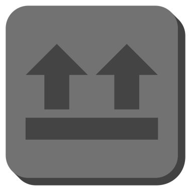 Yuvarlatılmış Kare vektör simge kadar getirmek