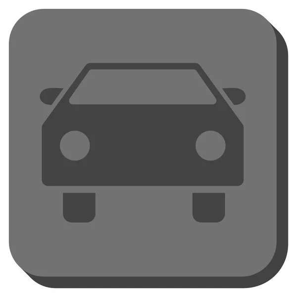 Icône de vecteur carré arrondie de voiture — Image vectorielle