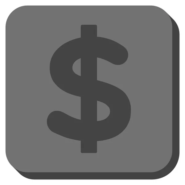 Dollar Rounded Square Vector Icon — Stock Vector