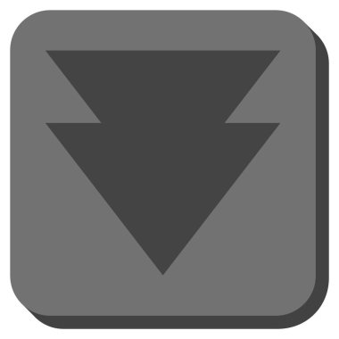 Yuvarlatılmış Kare vektör simgesi taşı