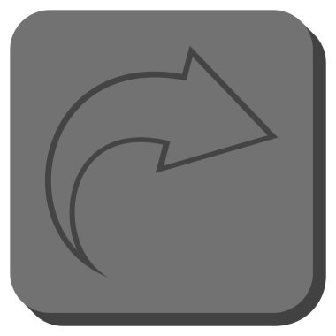 Yuvarlatılmış Kare vektör simge Yinele