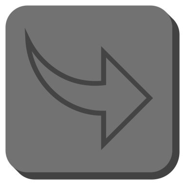 Yuvarlatılmış Kare vektör simge Yinele