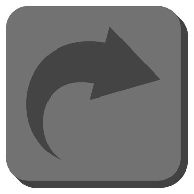 Yuvarlatılmış Kare vektör simge Yinele