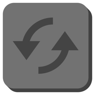 Yuvarlatılmış Kare vektör simge Yenile