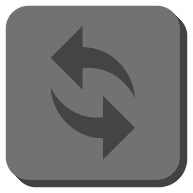 Yuvarlatılmış Kare vektör simge Yenile