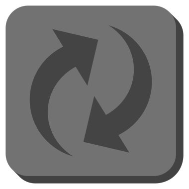 Yuvarlatılmış Kare vektör simge Yenile