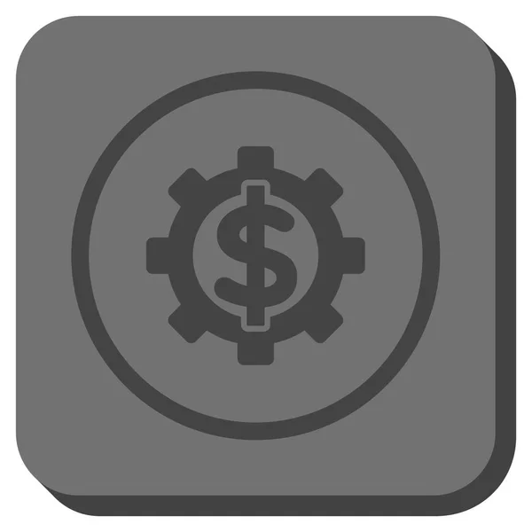 Opções Financeiras Rounded Square Vector Icon —  Vetores de Stock