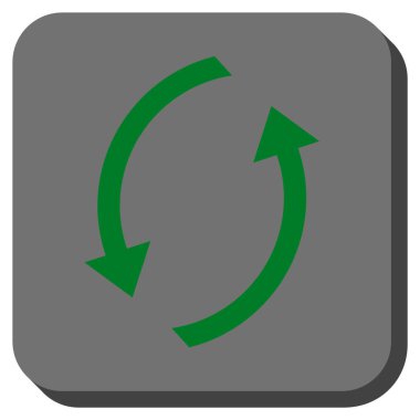 Yuvarlatılmış Kare vektör simge Yenile