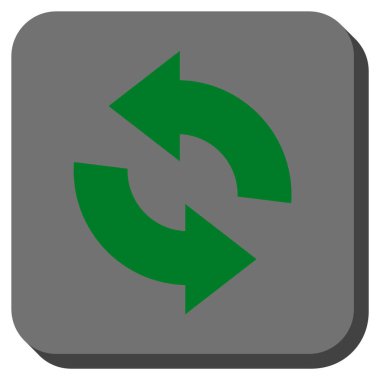 Yuvarlatılmış Kare vektör simge Yenile