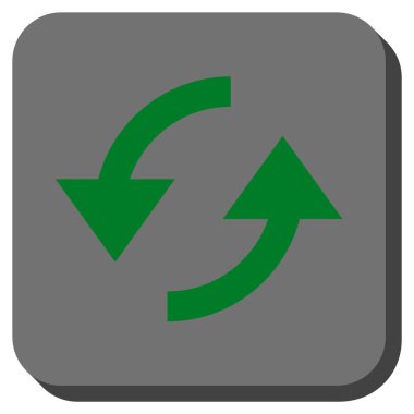 Yuvarlatılmış Kare vektör simge Yenile