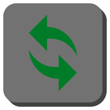 Yuvarlatılmış Kare vektör simge Yenile