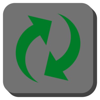 Yuvarlatılmış Kare vektör simge Yenile